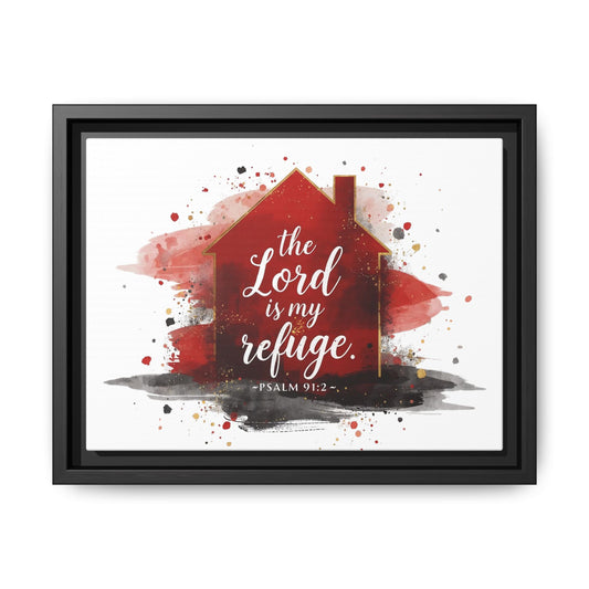 Framed Inspirational Wall Art Print, Scripture Decor, Home Blessing Artwork, Church Gift, Christian Living