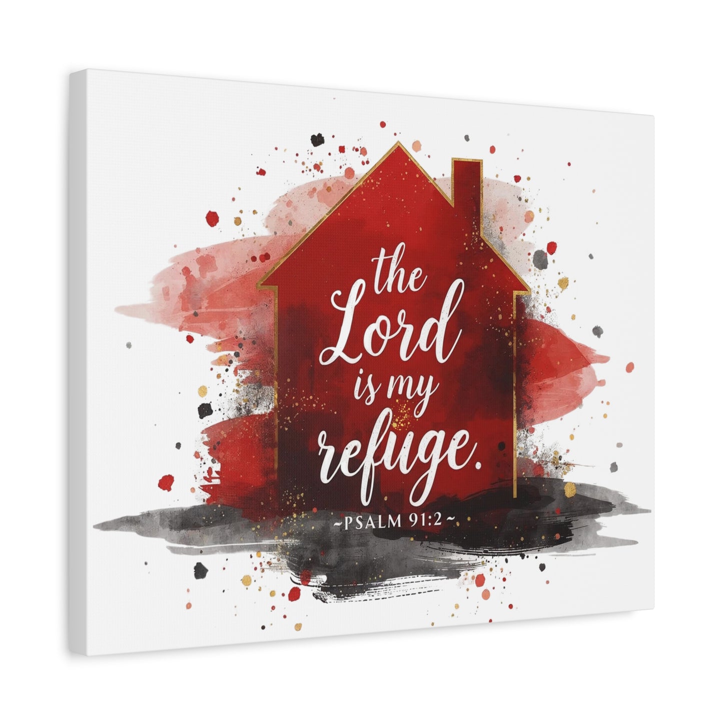 Inspirational Canvas Art, Home Decor, Faith-Based Gift, Living Room Wall Art, Christian Wall Decor