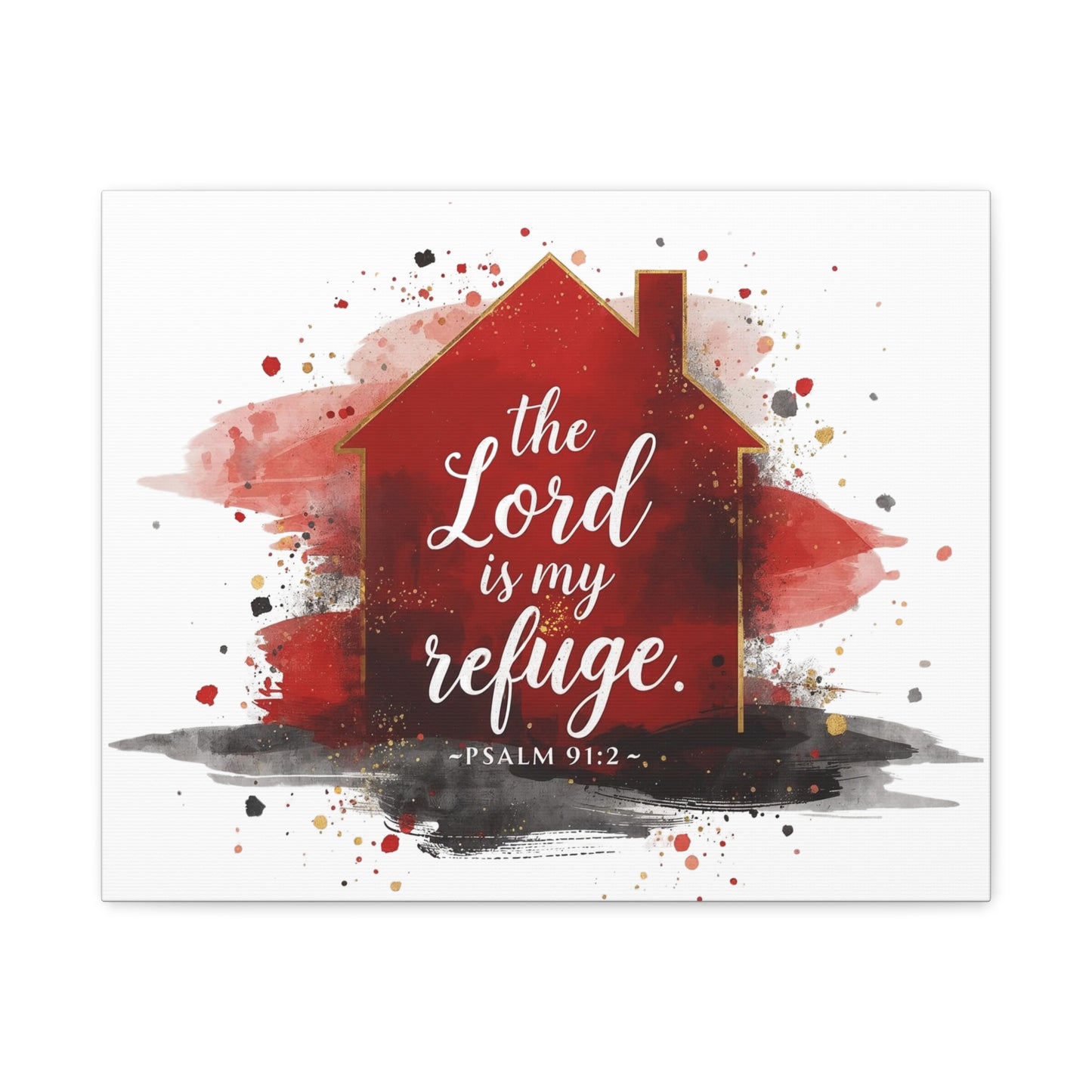 Inspirational Canvas Art, Home Decor, Faith-Based Gift, Living Room Wall Art, Christian Wall Decor